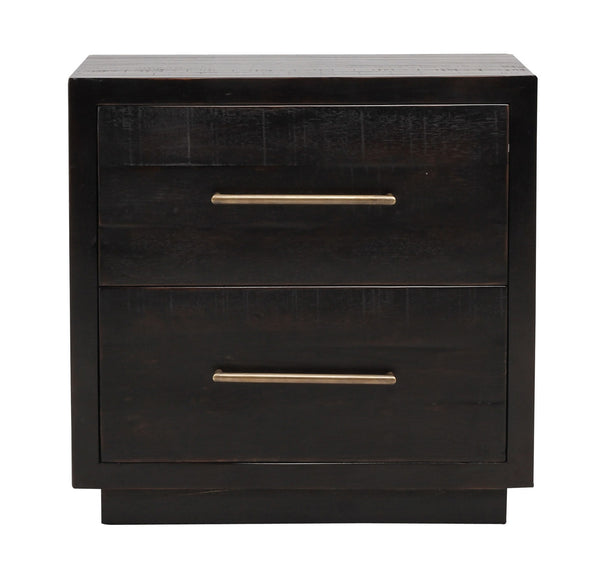 Suki Nightstand - Burnished Black