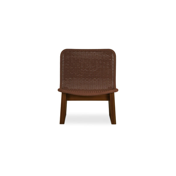 Moe's Savanna Outdoor Accent Chair in Brown