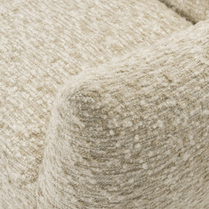 Margot Swivel Chair In Solema Cream