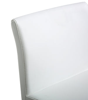 Denmark White Gold Steel Counter Stool (Set of 2)