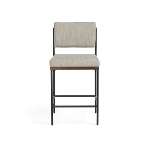 Benton Stool In Savile Flannel In Counter