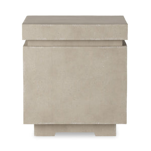 Posen Outdoor Square Propane Enclosure In Natural Concrete