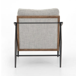 Kennedy Chair In Gabardine Grey