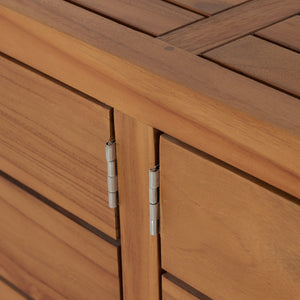 Lula Outdoor Sideboard - Natural Teak-FSC