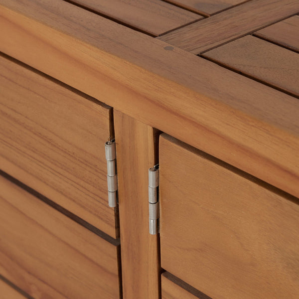 Lula Outdoor Sideboard - Natural Teak-FSC