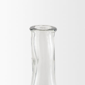 Troian Large Rattan Wrapped Glass Bottle