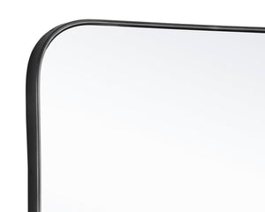 CALABASAS WALL MIRROR - BLACK