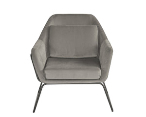 Watts Armchair - Black - Antonio Charcoal