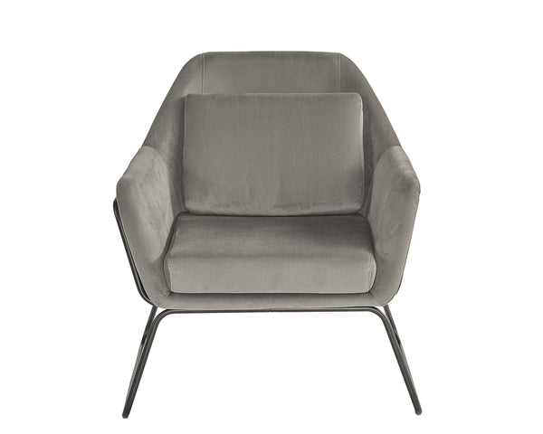 Watts Armchair - Black - Antonio Charcoal