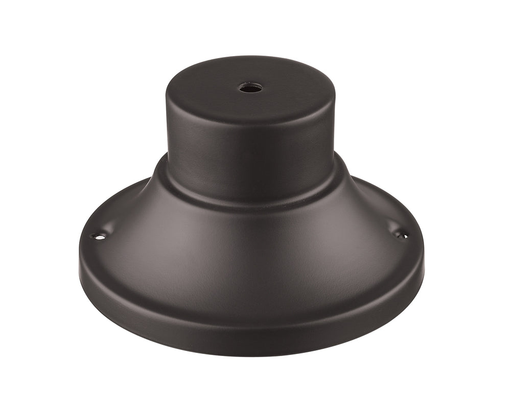 Pier Mounts Outdoor Pier Mount in Deep Bronze Finish