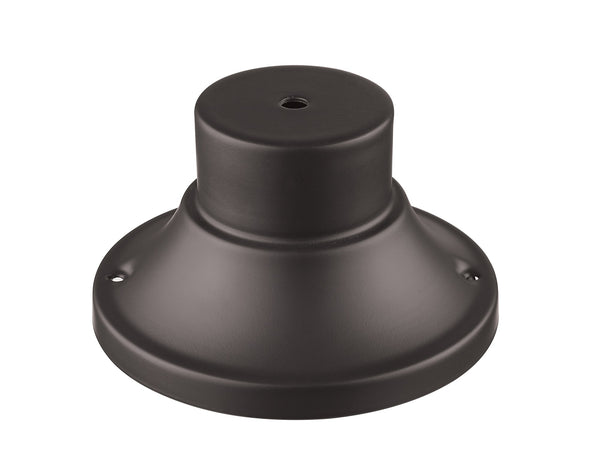 Pier Mounts Outdoor Pier Mount in Deep Bronze Finish