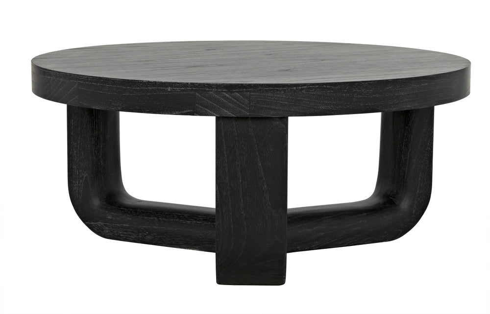 Joel Coffee Table, Cinder Black