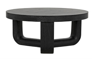 Joel Coffee Table, Cinder Black