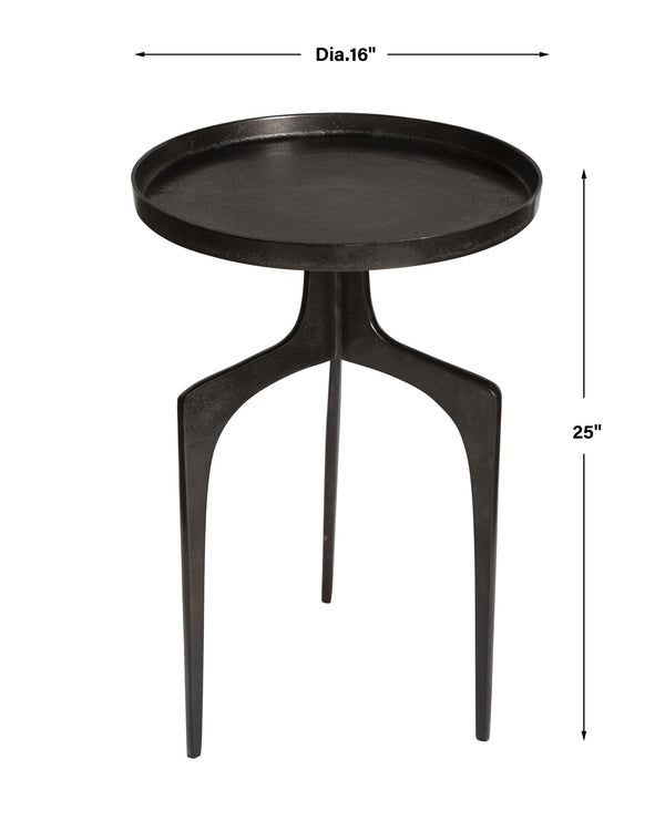 Kenna Bronze Accent Table