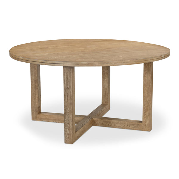 Moe's Joel Dining Table Natural Oak