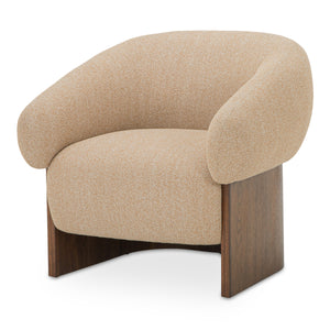 Moe's Otto Accent Chair in Flecked Tan