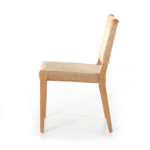 Villa Dining Chair In Light Hair On Hide
