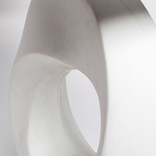 Celtica (26.8"H) White Resin Ring-Shaped Base Table Lamp