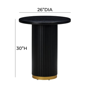 Chelsea Black Oak Entry Table