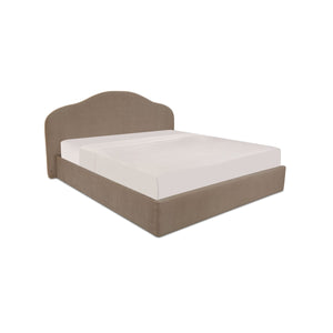 Moe's Maggie King Storage Bed in Taupe