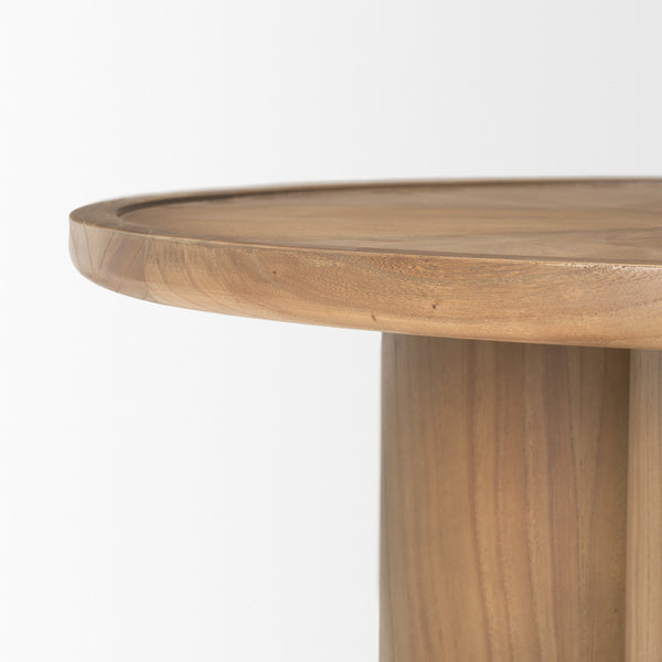 Tavi Medium Brown Round Coffee Table