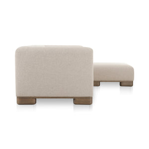 June Lounge Modular Sectional in Oatmeal