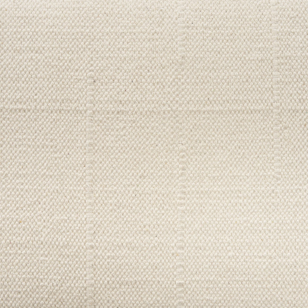 Shae Brown Wood w/ Oatmeal Fabric Bench
