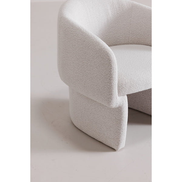 Franco Curved Chair in Oyster by Moe's