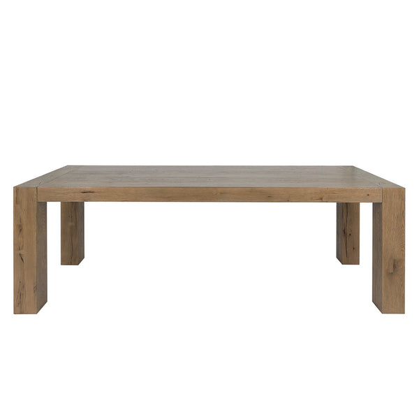 Kingston Solid Wood Dining Table - Cafe Brown