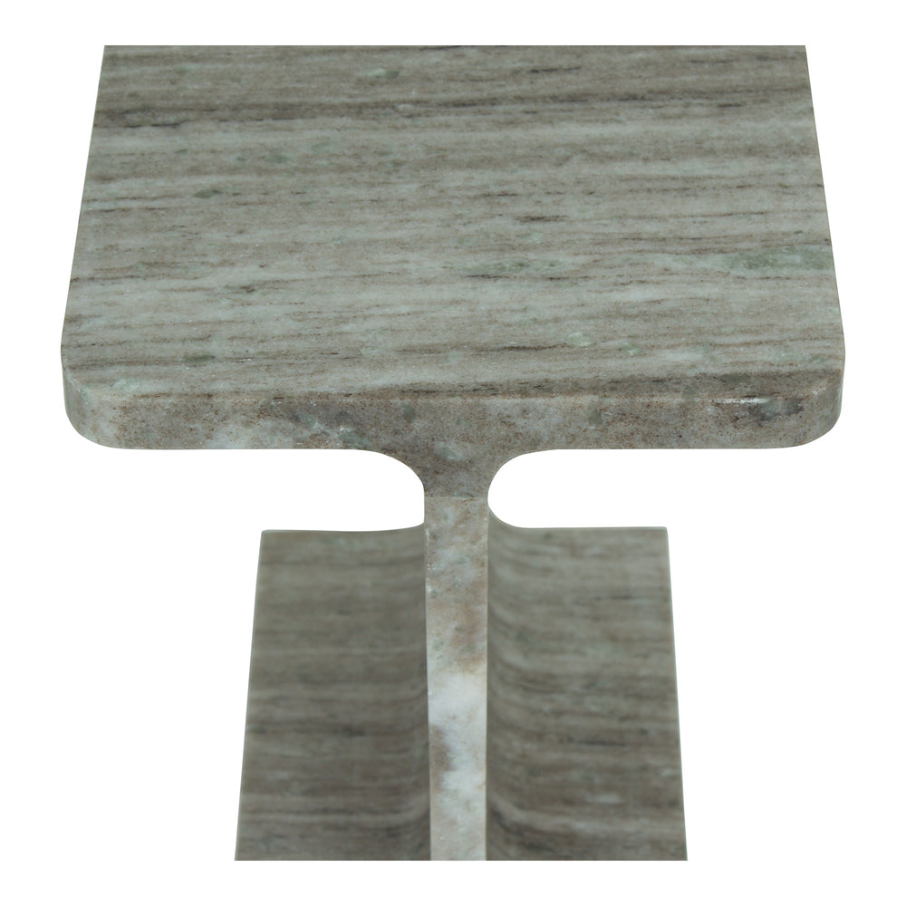 Moe's Tullia Accent Table in Taupe Marble