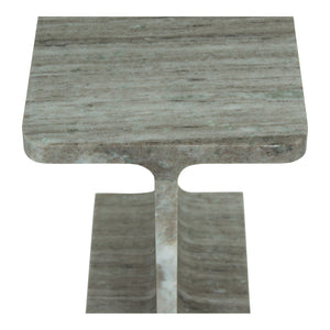 Moe's Tullia Accent Table in Taupe Marble