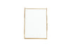 Brass & Glass Photo Frame Small