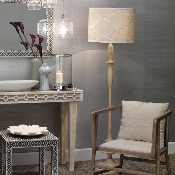 Petite Paro 1-Light Wood Floor Lamp