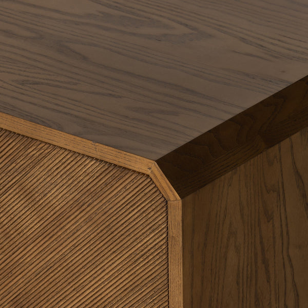 Caspian Media Console - Natural Ash
