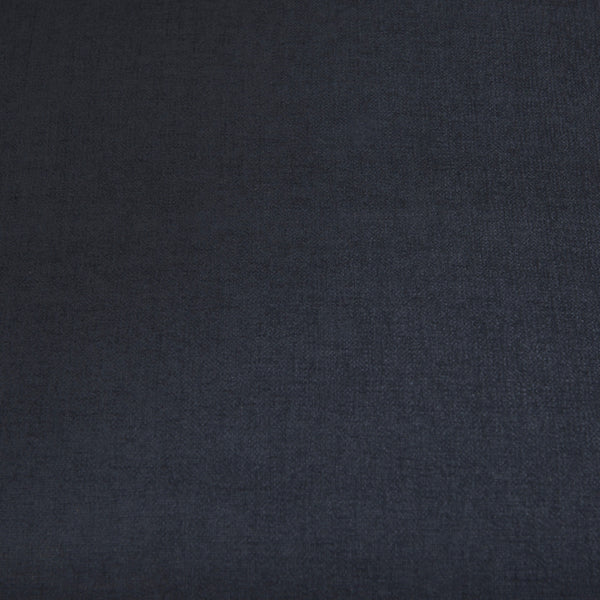 Brooks 41.7L x 34.8W x 33.5H Navy Blue Fabric Chair W/ Medium Brown Wooden Legs