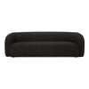 Moe's Faye Black Boucle Sofa