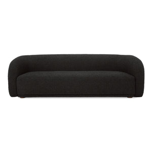Moe's Faye Black Boucle Sofa
