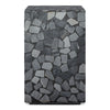 Moe's Kiri Outdoor Side Table in Black Marble