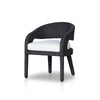Hawkins Outdoor Dining Chair in Vintage Coal