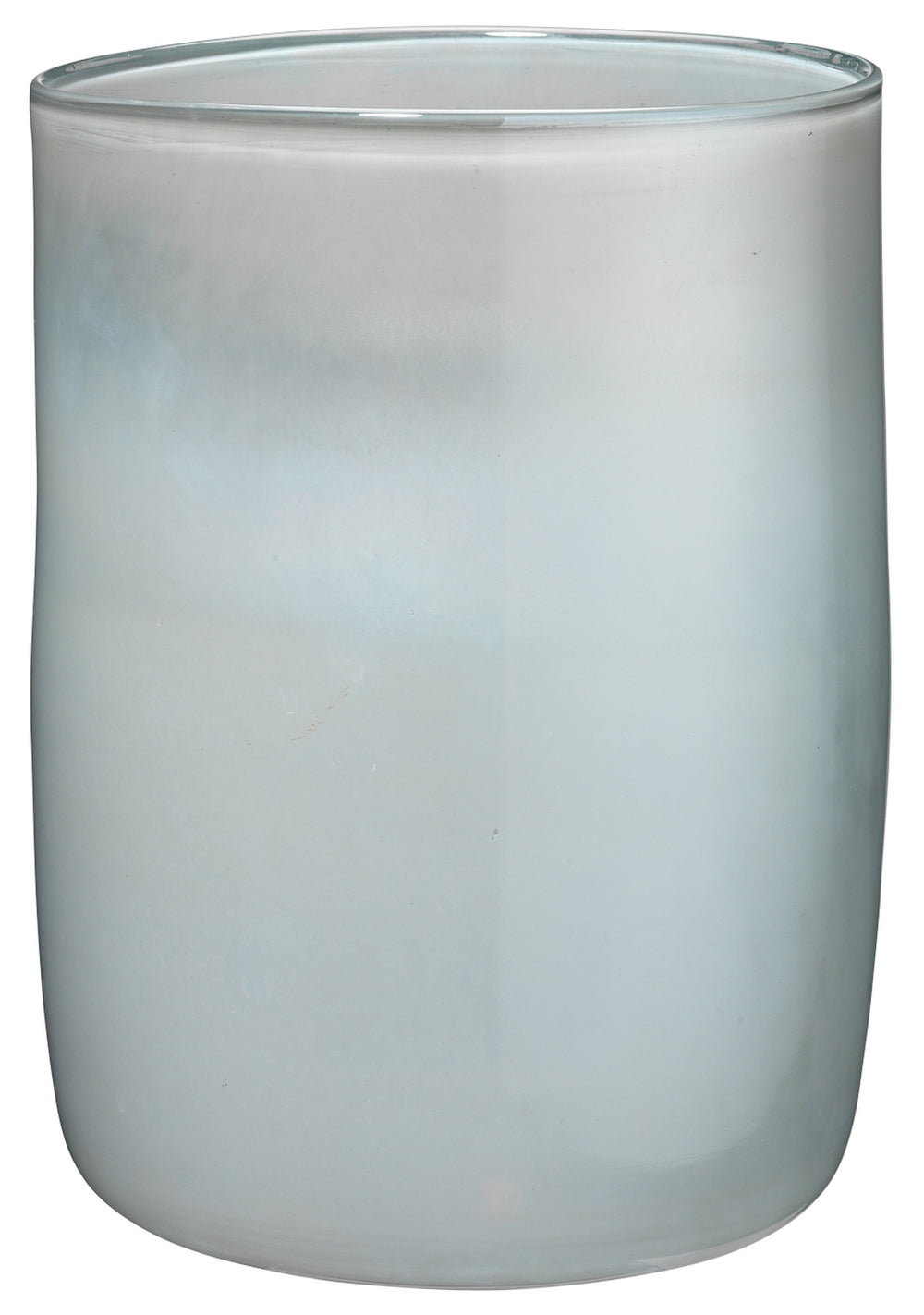 Vapor Hand Blown Decorative Glass Vase, Blue