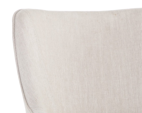 FRANKLIN OFFICE CHAIR - BEIGE LINEN