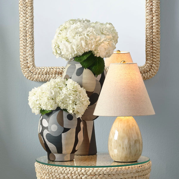 Pablo Ceramic Decorative Vase, Short
