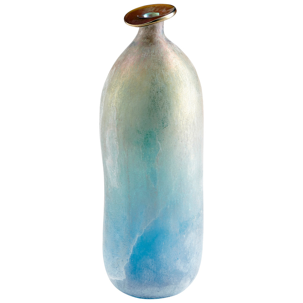 Sea Of Dreams Vase in Turquoise and Scavo