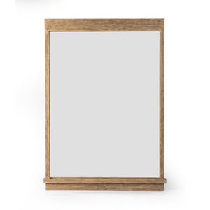 Ledge Floor Mirror - Distressed Light Pine
