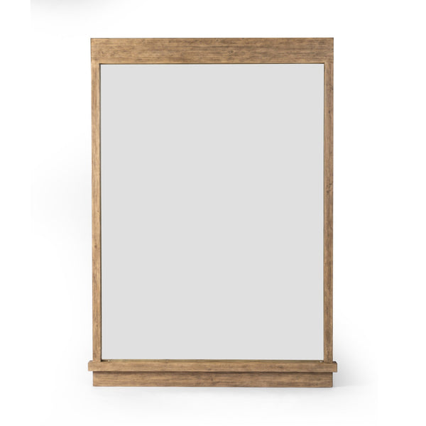 Ledge Floor Mirror - Distressed Light Pine