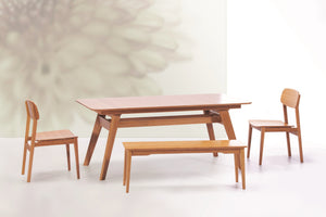 Caramelized Currant Long Bench