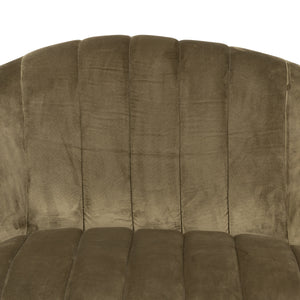 Audie Swivel Chair In Surrey Olive