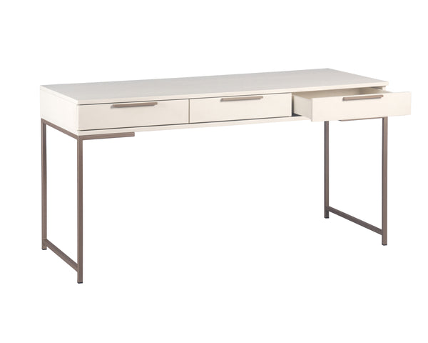 REBEL DESK - CHAMPAGNE GOLD - CREAM