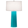 Egg Blue Mason Table Lamp