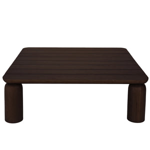Barclay Outdoor Coffee Table in Brown Teak